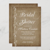  wijngaarden Robuuste bridale douchevernodigingen Kaart (Voorkant / Achterkant)