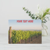 wijngaarden Tokaj, Hongaarse kaart (Staand voorkant)