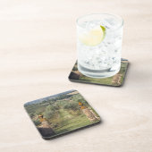 Wijngaarden, Toscane, Italië Bier Onderzetter (Rechterzijde)