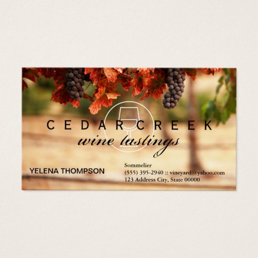 wijngaarden visitekaartje (Voorkant)