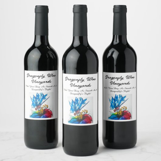 WIJNGAARDEN VOOR LIBELWIJN WIJN ETIKET (Flessen)