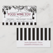 Wijngaarden voor sierdoeleinden visitekaartje (Voorkant / Achterkant)