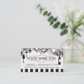 Wijngaarden voor sierdoeleinden visitekaartje (Staand voorkant)