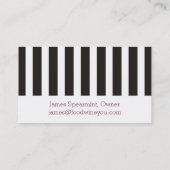 Wijngaarden voor sierdoeleinden visitekaartje (Achterkant)