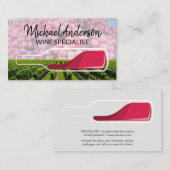 wijngaarden | Wijnfles | Druiven Visitekaartje (Voorkant / Achterkant)