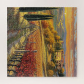 Wijngaardpad – Tuscany-geïnspireerde legpuzzel (Horizontaal)