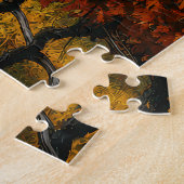 Wijngaardpad – Tuscany-geïnspireerde legpuzzel (Zijkant)