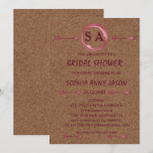 Wijngaarkurk Stains Red Wine VRIJGEZELLENFEEST Kaart (Voorkant / Achterkant)