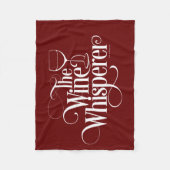 Wijngaarster Fleece Deken (Voorkant)