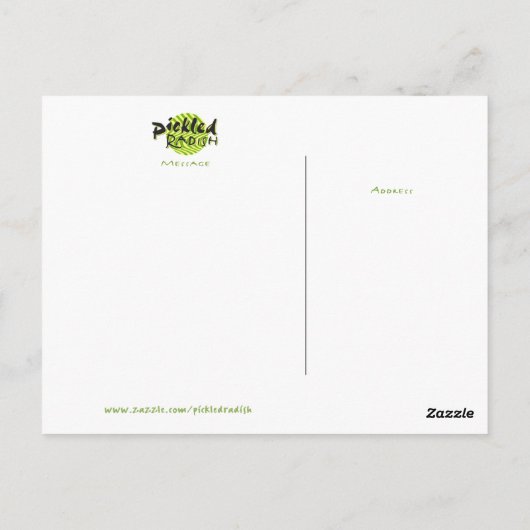 wijngaren briefkaart (Achterkant)