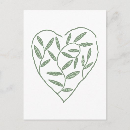 wijngaren briefkaart (Voorkant)