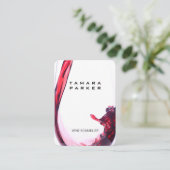 wijngiet | Splash II Visitekaartje (Staand voorkant)