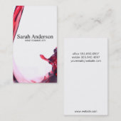 wijngiet | Splash II Visitekaartje (Voorkant / Achterkant)