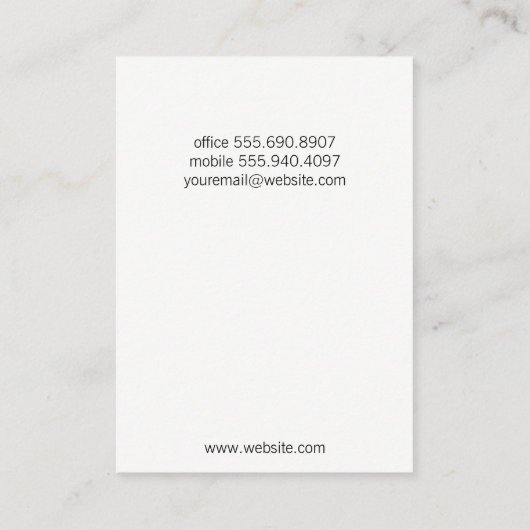 wijngiet | Splash II Visitekaartje (Achterkant)