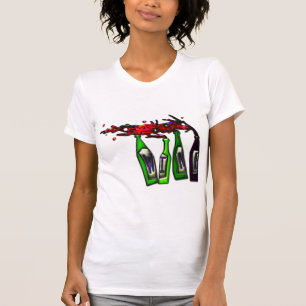 Wijngips uit flessen t-shirt