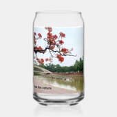 wijnglas blikvorm glas (Voorkant)