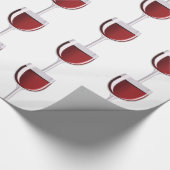 Wijnglas Cadeaupapier (Hoek)