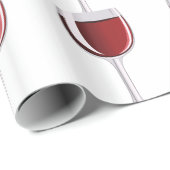 Wijnglas Cadeaupapier (Rol Hoek)