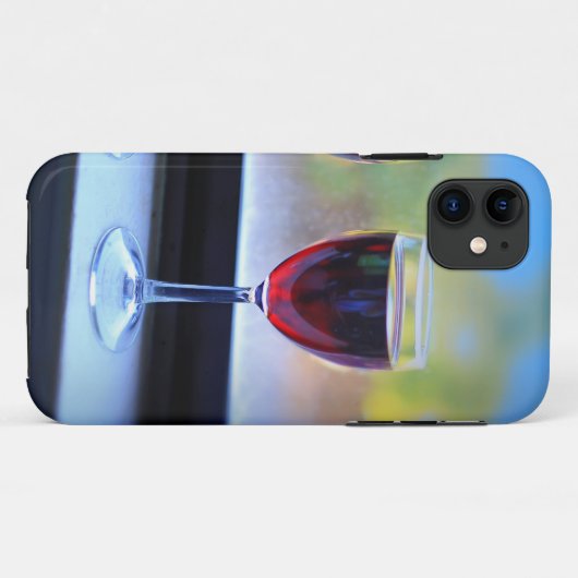 Wijnglas Case-Mate iPhone Case (Achterkant (horizontaal))