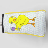 Wijnglas Chick Golfheadcover (Voorkant)