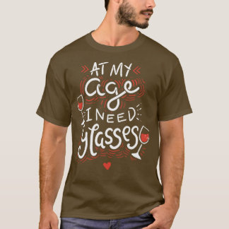 Wijnglas Gezegden T-shirt