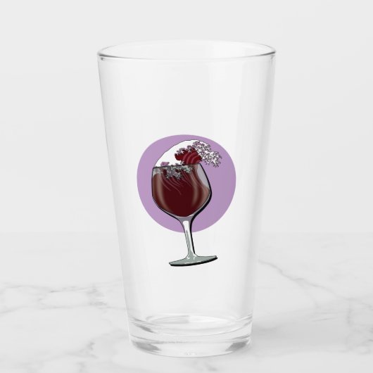 Wijnglas Glas (Voorkant)