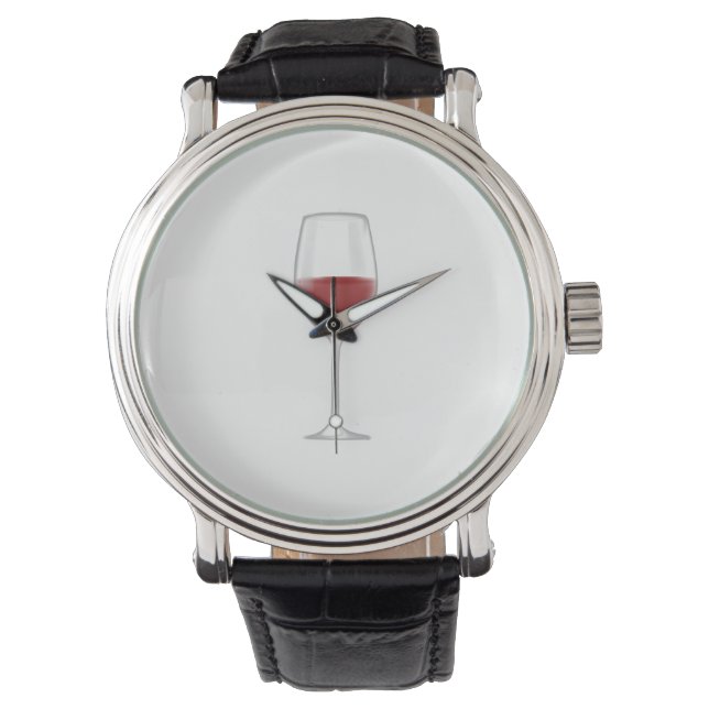 Wijnglas Horloge (Voorkant)