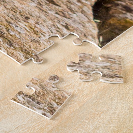 Wijnglas in Toscane Legpuzzel (Zijkant)