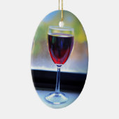 Wijnglas Keramisch Ornament (Rechts)