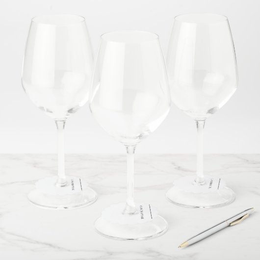 Wijnglas Labels Identifier Marker Papier (Set)