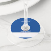 Wijnglas Labels Identifier Marker Papier Aanpassen (Dichtbij)