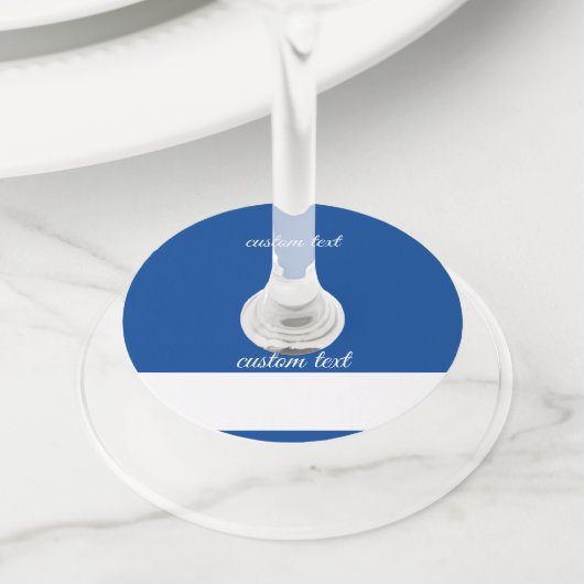 Wijnglas Labels Identifier Marker Papier Aanpassen (Dichtbij)