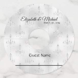 Wijnglas Labels Identifier Wedding Chandelier