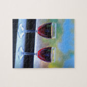 Wijnglas Legpuzzel (Horizontaal)