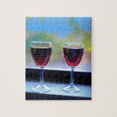 Wijnglas Legpuzzel (Verticaal)