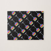 WIJNGLAS LEGPUZZEL (Horizontaal)