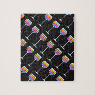 WIJNGLAS LEGPUZZEL