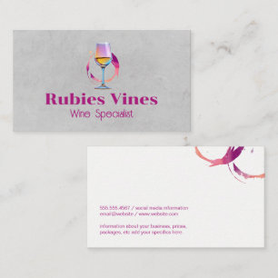 Wijnglas Logo   Vleksporen Visitekaartje