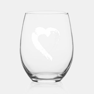 Wijnglas Maan Hart Zonder Voet