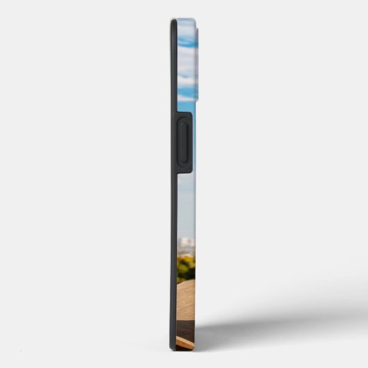 Wijnglas met brieskaas op Eiffeltoren Case-Mate iPhone Case (Achterkant / Rechts)