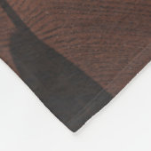 Wijnglas met brieskaas op Eiffeltoren Fleece Deken (Hoek)