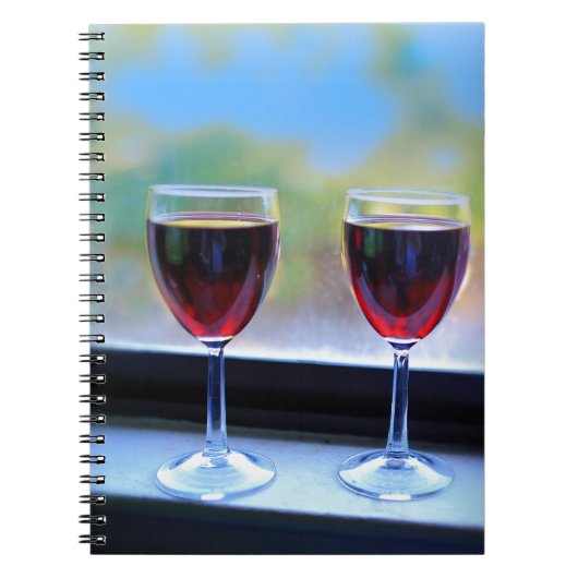 Wijnglas Notitieboek (Voorkant)