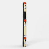 Wijnglas op sinaasappel Case-Mate iPhone case (Achterkant/rechts)