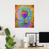 wijnglas poster (Thuiskantoor)
