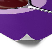 Wijnglas Poster (Hoek)