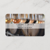 wijnglas proeven | wijnvaten visitekaartje (Voorkant)