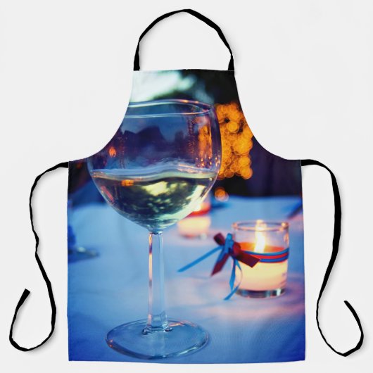 Wijnglas Schort (Voorkant)