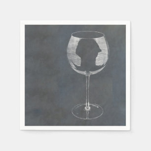 Wijnglas Servet