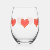 Wijnglas - Seven Hearts Wijnglas Zonder Voet (Links)