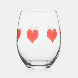 Wijnglas - Seven Hearts Zonder Voet